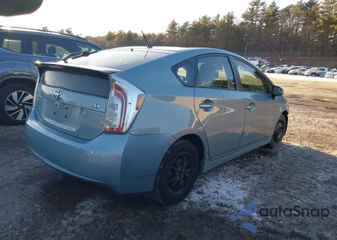 2013 Toyota Prius Two from USA, damaged, VIN JTDKN3DU0D5550543